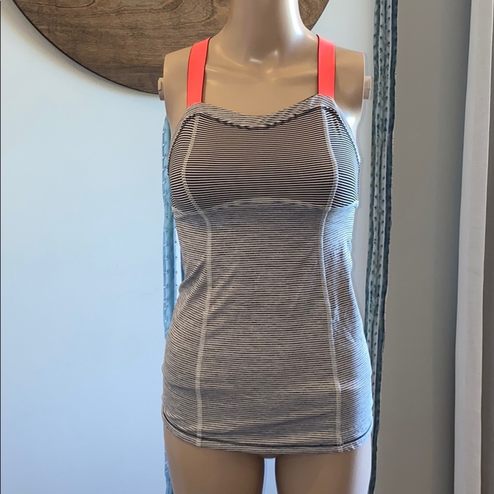 Lululemon Crossback tank top w/ adjustable straps